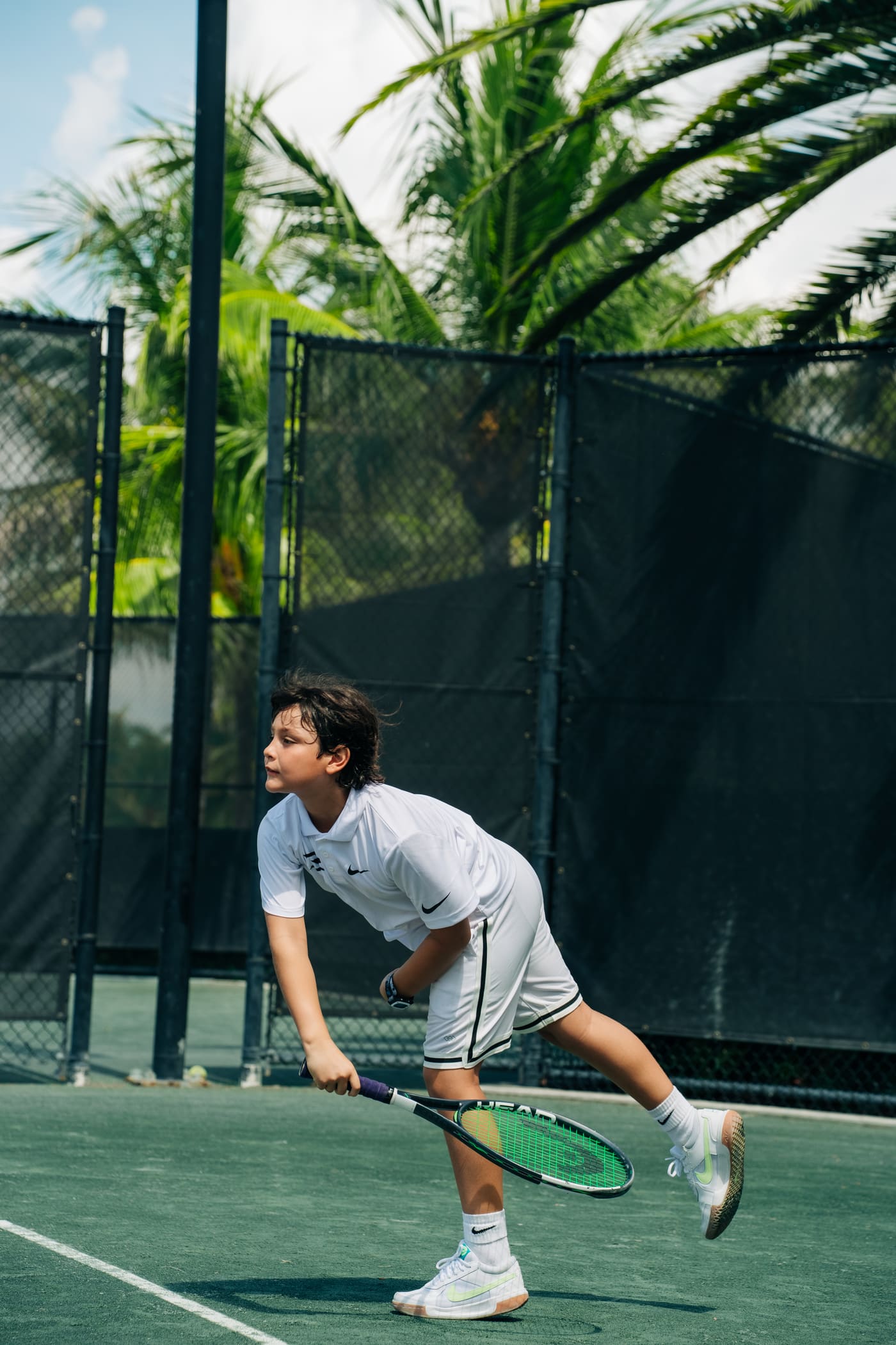 Junior in ready stance
